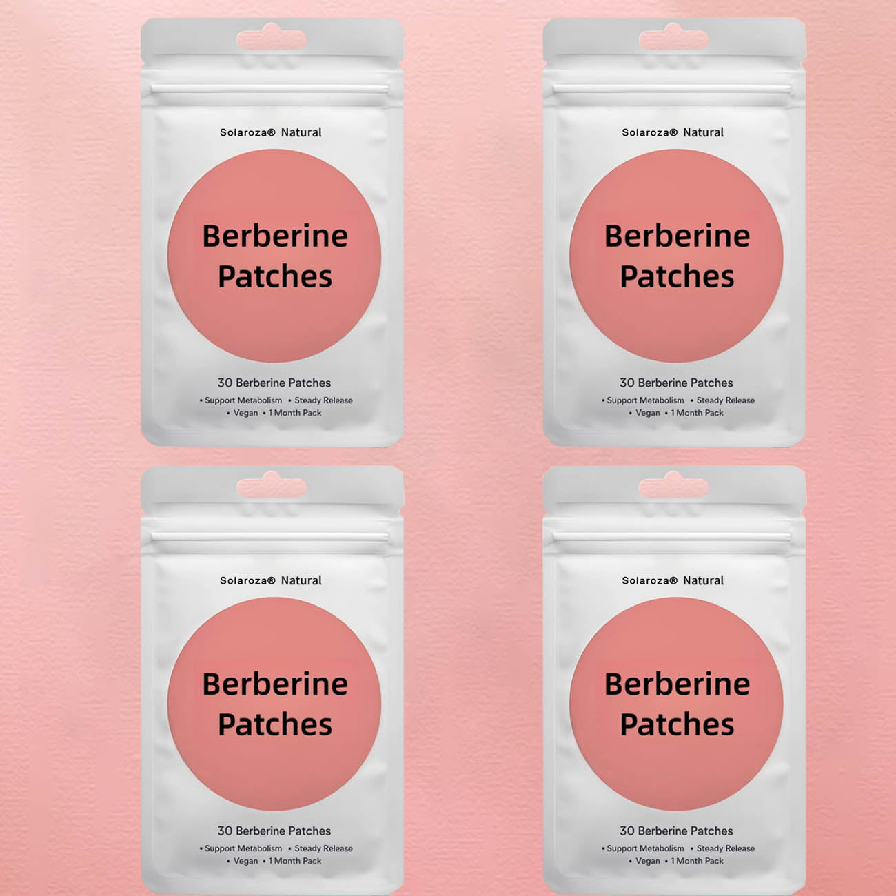 🍒 Berberine Slimming Patch: Control your appetite, boost your energy, and naturally reduce your stress