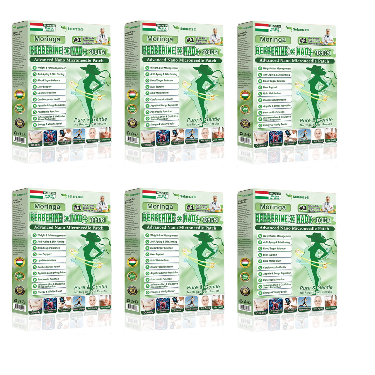 💥Official Store | 💯Solaroza® Premium Nano Microneedle Patches (Once Daily, Results in 7 Days), Suitable for Digestion, Swelling Reduction, Detox, Sleep Apnea, and Joint Issues