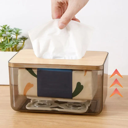 ✨✨Spring Mechanism Tissue Box – Kitchen & Car Use