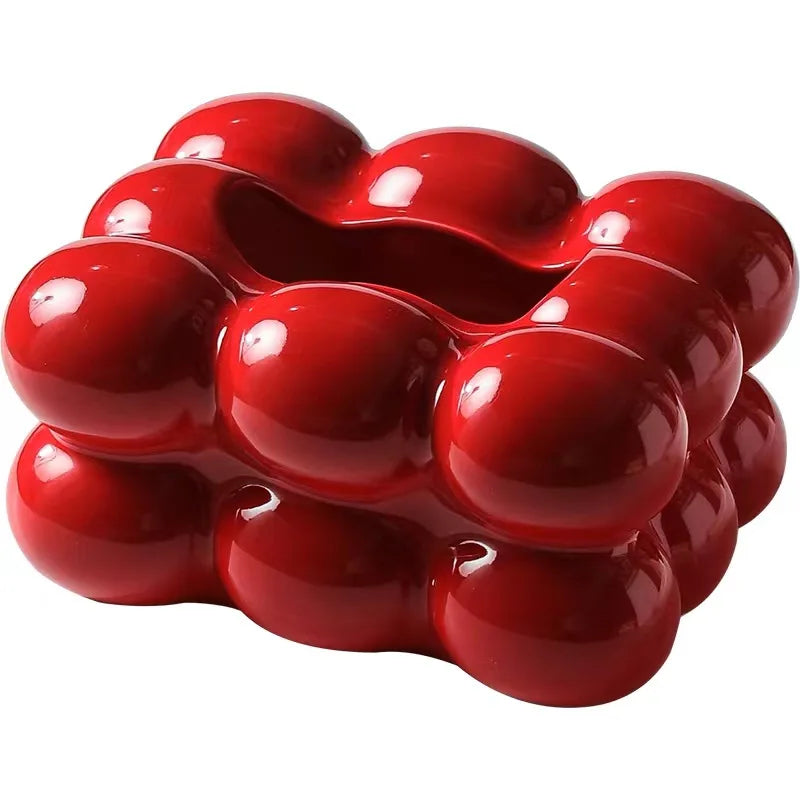 🌸Ceramic Tissue Holder with Drawer – Napkin & Paper Towel Organizer🌸