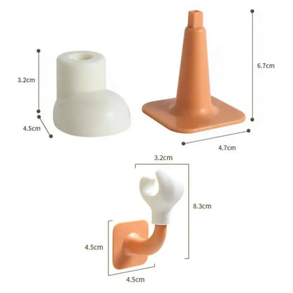 🏡2PCS Self-Adhesive Tissue Box Feet – Decorative & Multifunctional✨